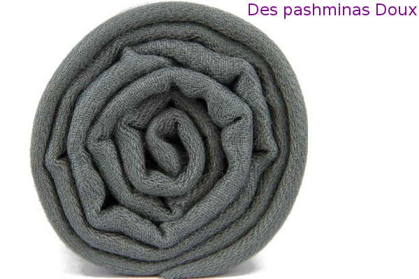 Des pashminas doux