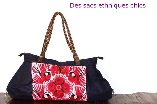 Des sacs ethniques chics